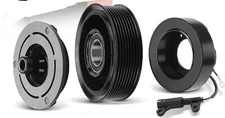 AC Compressor Clutch Assembly Kit Pulley for Dodge Ram 2500, 3500