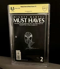 2002 Mighty Amazing Spider-Man /199 Signed Sketch Scott Hanna 9/11 Tribute CBCS