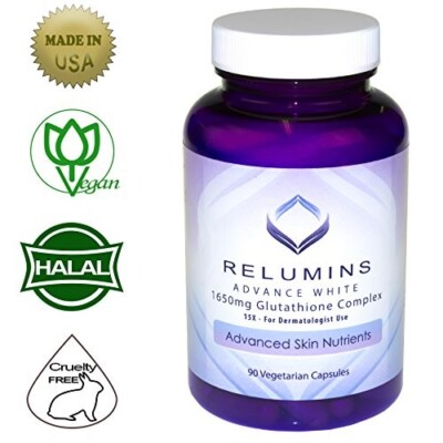 ❤Relumins Advance White 1650mg Glutathione Complex W/Free Relumins Vit C - Sale$