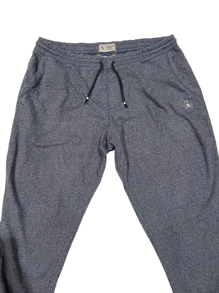 Pantalones deportivos Penguin azules para hombre talla 2XL 38x29 buen estado 🐧 Foto 2 de 4