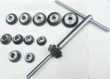 Brand New 12 Piece Valve Seat & Face Cutter Set Of 12 Pcs Carbon Steel
