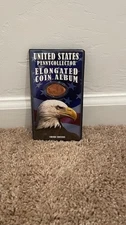 3RD EDITION US EAGLE PENNY COLLECTOR SOUVENIR ELONGATED PRESSED COIN BOOK ALBUM
