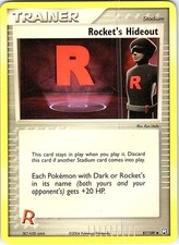 Rocket's Hideout Uncommon Team Rocket Returns 87/109 NM on eBay