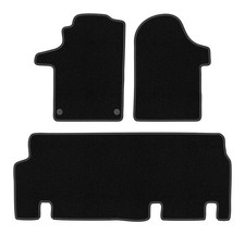Velours-Fu&szlig;matten f&uuml;r Mercedes Vito W447 ab 2014 Transporter 3tlg Schwarz BASIC