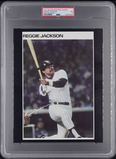 1977 Wilson Mini-Posters Reggie Jackson PSA 5 (CO-HIGHEST GRADED ITEM IN SET)