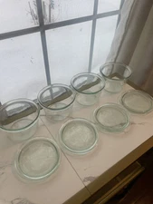 Lot Of 4 Weck Canning Jars Green Tint Size 370 L With Lids Rundrand Glass 100.