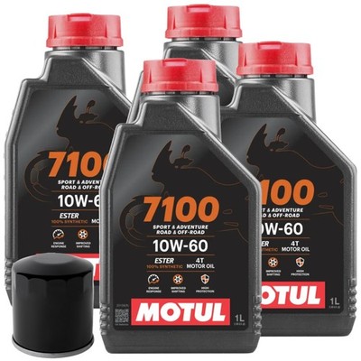 CUTTING 4LT OIL MOTUL 7100 10W60 + FILTER DUCATI 916 RACING 996 1997-1998