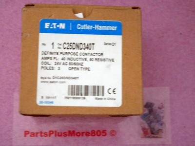 1- Cutler Hammer - Definite Purpose Contactor C25DND340T