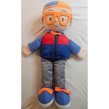 Blippi Dress Up 20in Plush Doll Talking Get Ready  Play Educational Toy TESTED 