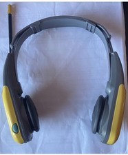 Sony Walkman Sports SRF-HM55 AM FM Radio Yellow Headphones Vintage Tested