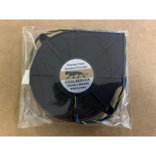 EVERFLOW BB7515BU 12V 0.80A Double Ball Turbo Fan Blower