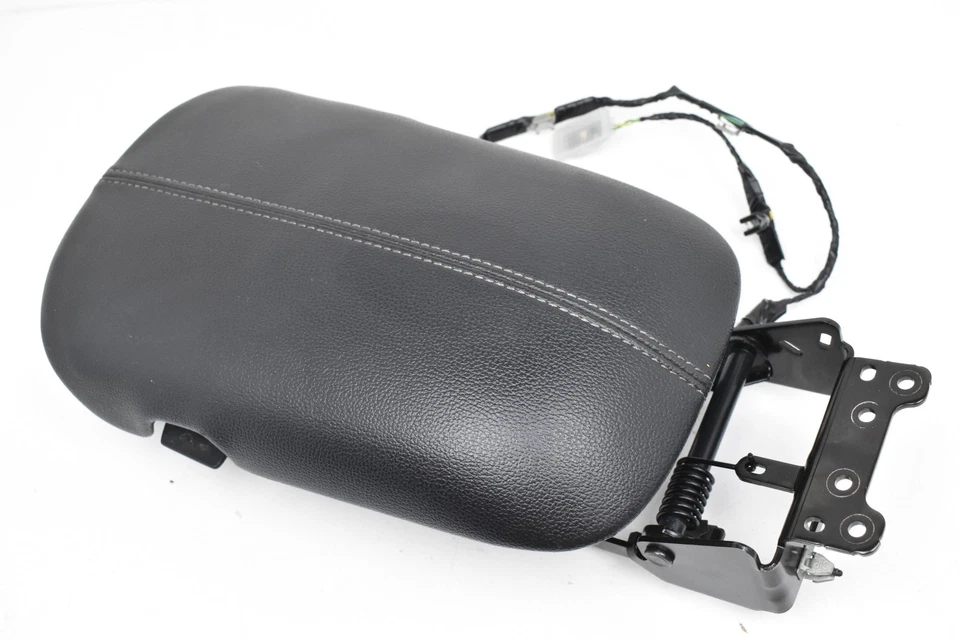 Ford Mustang 2015-2023 consola central cuero negro reposabrazos tapa superior OEM Foto 4 de 4