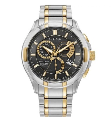 Citizen Eco-Drive klassische 8700 ewiger Kalender Herrenuhr - BL8164-57E