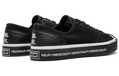 Size 7.5 - NEIGHBORHOOD x Converse Jack Purcell Low Black for sale