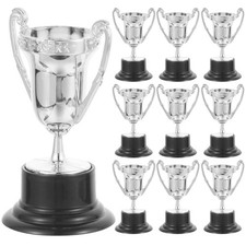 10 Pcs Mini Plastic Trophies Awards for Kids Classroom Party Prizes