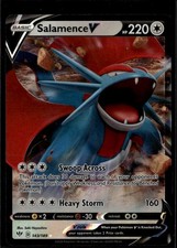 salamence v pokemon card value Salamence V - SWSH03: Darkness Ablaze [ULTRA RARE]