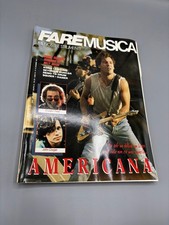 FARE MUSICA RIVISTA MUSICISTI E STRUMENTI N°81 1987 SPRINGSTEEN COUGAR 