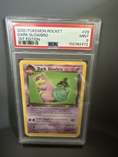2000 Pokemon Rocket Dark Slowbro 1st Edition #29 PSA 9