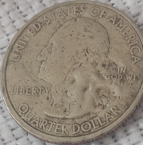 America the Beautiful 2016 Quarter & 1964 Jefferson Nickel San Francisco Coins - Picture 1 of 10