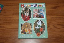Holiday Wishes Book Plastic Canvas Christmas Halloween Easter