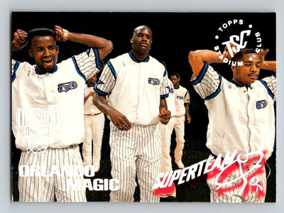 1994-95 Stadium Club #19 Orlando Magic Super Teams Members Only Division Winner