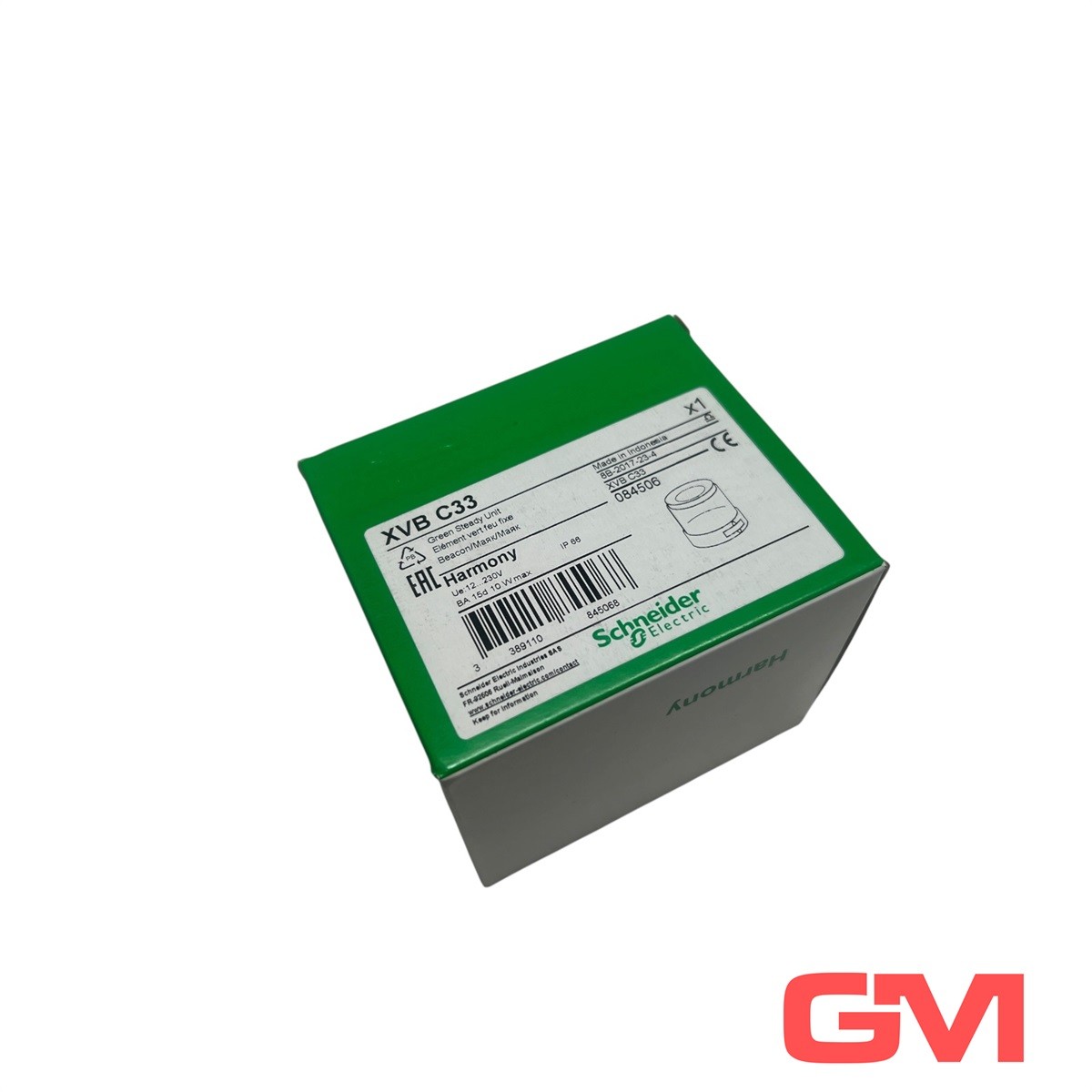Schneider Electric XVBC33 Signaling Light Element Constant Light Green 084506