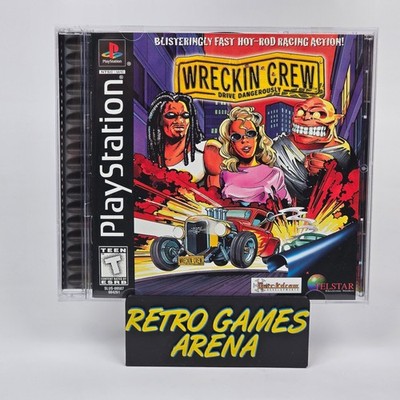 Wreckin Crew (PlayStation 1 PS1) CIB COMPLETE