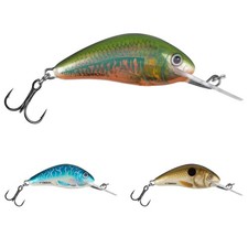 Salmo Hornet Esche Artificiali 3,5cm che Affonda Esca Pesciolini Wels Vere Barbe