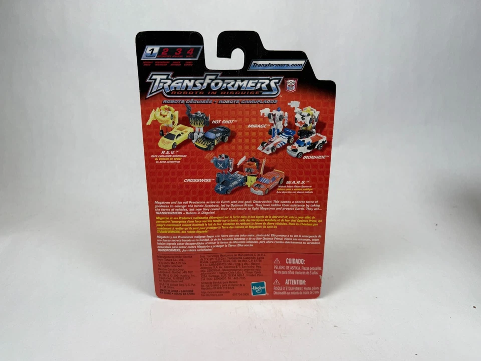 Wars & Crosswise Transformers RID Robots In Disguise 2 Pack Figure Set 2001 - Image 2 of 2