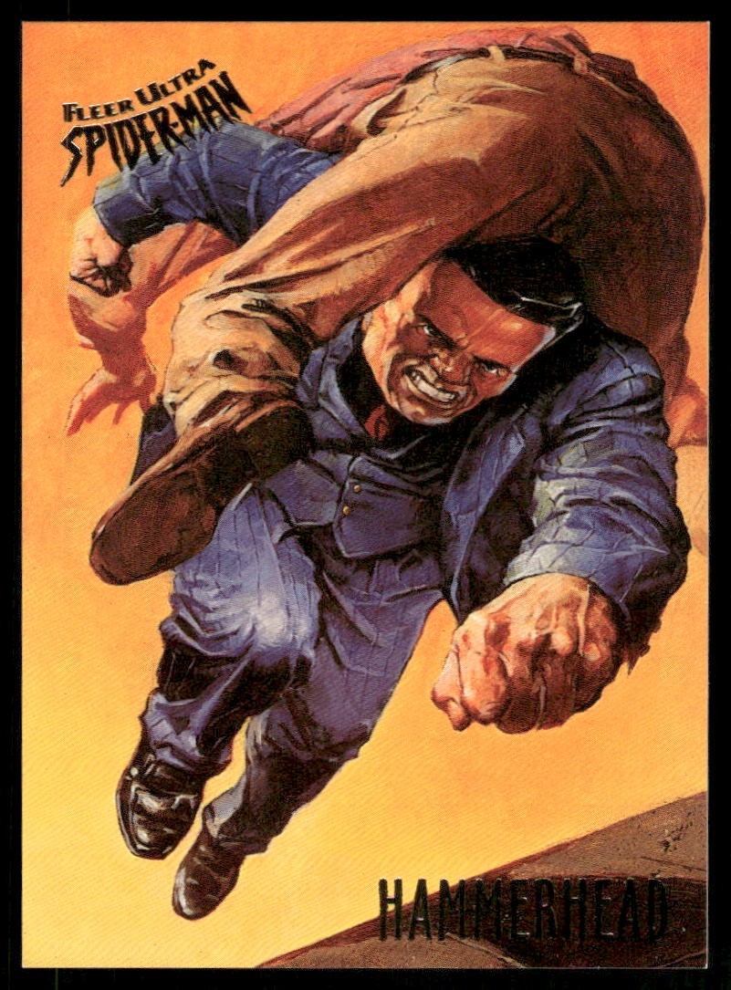 Hammerhead 1995 Spiderman Fleer Ultra Marvel Card #25 (NM)