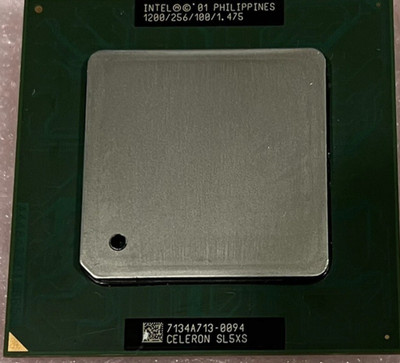 SL5XS Intel Celeron 1.2Ghz Tualatin Socket 370 CPU SL5XS 256K 100 MHz Bus 1.475V
