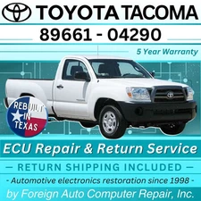 89661-04290 Tacoma Toyota ECU Repair Service - Quality Service, 5 Year Warranty