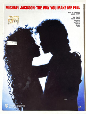 michael jackson the way you make me feel  sheet music