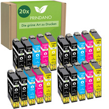 Patronen für Epson P-T1291-94 XL WF-3520DWF WF-3540DTWF SX-235W SX-425W SX-445W