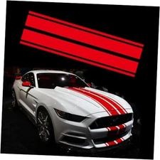 Car Hood Stripe Sticker Universal Auto Racing Stripes Body Side Decal Vinyl 