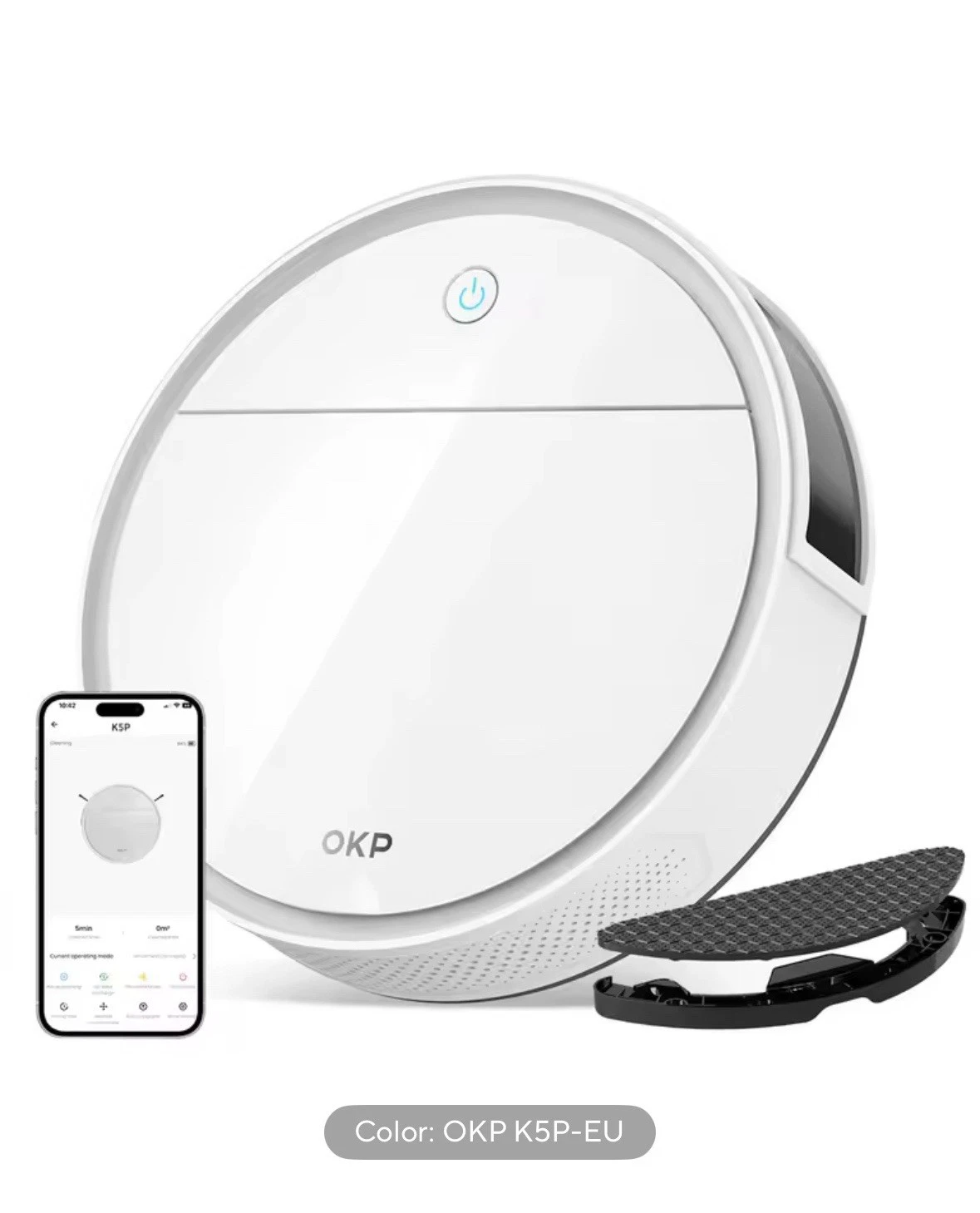 Robot Vacuum Cleaner, WiFi/App, Slim ,Self-Charging,Floors,Pet Hair and Carpets
Opens in a new windo