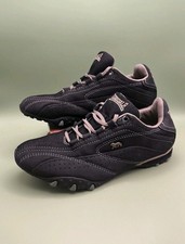 Vintage Lonsdale Womens Kids Kensal 11 Blue Suede UK SIZE 5 VGC Trainers Shoes 