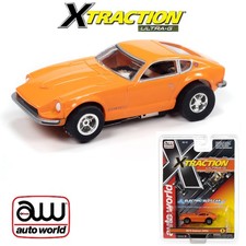 Auto World Xtraction 1973 Datsun 240z Orange HO Scale Slot Car