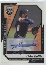2021 Elite Extra Edition Prime Numbers A Signatures 125/180 Alex Ulloa Auto n3g