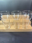 Vintage 1970's Clear Coca Cola Drinking Glass ENJOY Coca Cola Bell Shaped 28 Oz