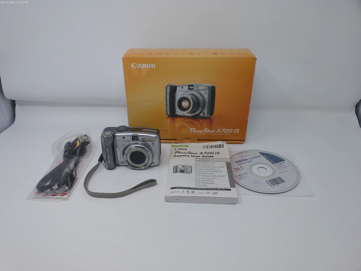 Canon PowerShot A720 IS Digital Cameras for Sale | Shop New & Used
