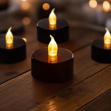 Tea Lights Battery Operated Candles LED Tea Lights Flameless Candles 200 Hours