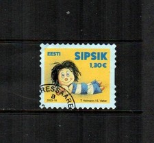 ESTONIA ( 1v ) Children's Stamp - SIPSIK F/VF Used ( 2023 )