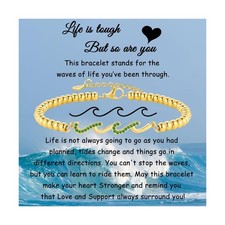 Inspirational Gifts for Women, Encouragement Get Well Feel Better Gifts Wave Bra