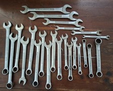 Craftsman Usa Vintage Mixed Lot Of 23 Sae Wrench Set V -v- V
