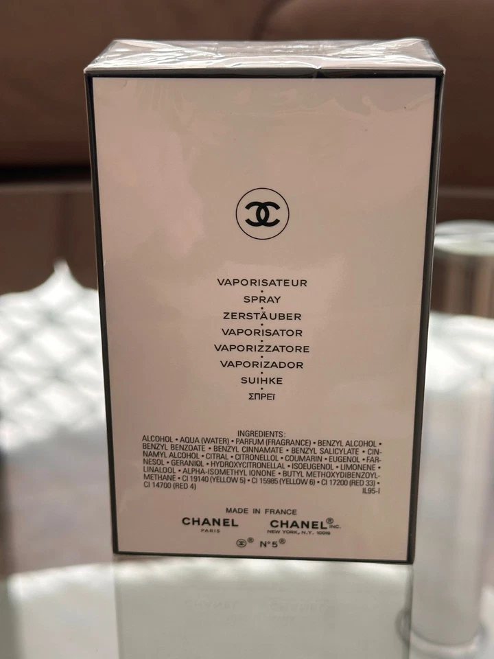 Chanel N°5 Eau De Parfum Donna 100ml Vaporizzatore Spray - Nuovo & Sigillato - Image 2 of 4