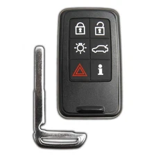 Key Fob Remote for Volvo S60 S80 V60 V70 XC60 XC70 6-Button (KR55WK49266)