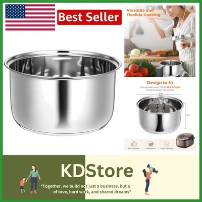 304 Stainless Steel Inner Pot for Zojirushi & Tiger Rice Cookers