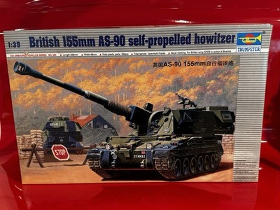 Trumpeter 00324 BRITISH 155 MM AS-90 1:35 Modellbausatz OVP