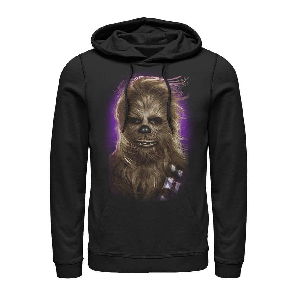 Мужская черная толстовка с капюшоном Star Wars Chewbacca Glamour Smexy Wookiee, большой размер